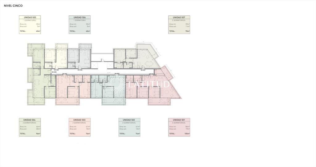 Apartamento en venta, 2 dormitorios. Roseevelt