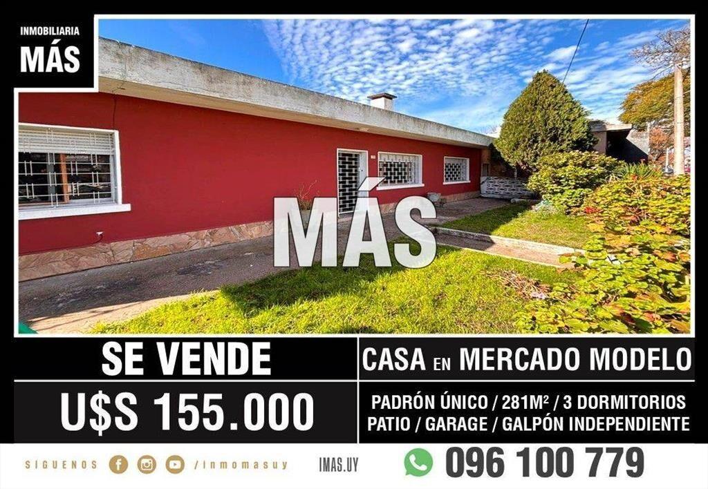 Casa + Galpón Venta Mercado Modelo Montevideo iMas.uy MC ...