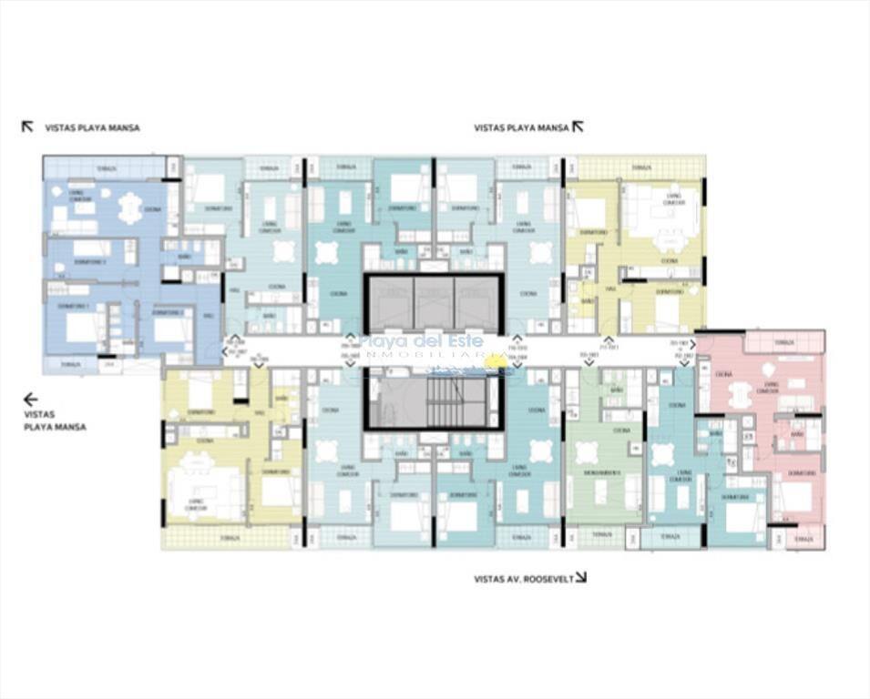 Apartamentos en Torres Atlanticos , Monoambientes