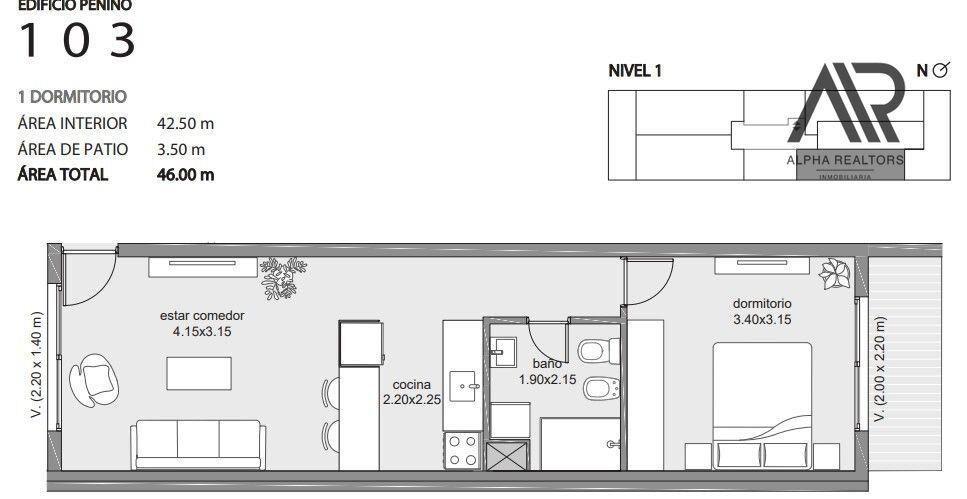Apartamento en venta en Unión
