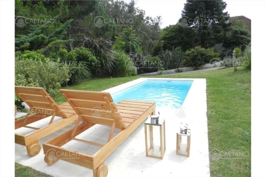 Alquiler Temporal Casa- 4 Dormitorios + Piscina - Pinares P