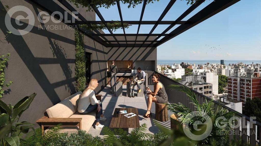Venta de apartamento penthouse de 1 dormitorio en Cordón Su