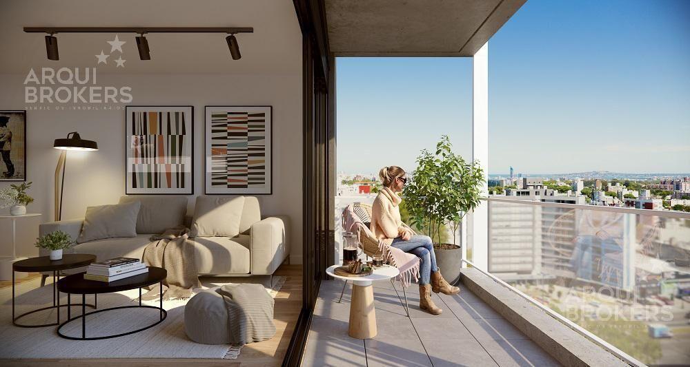 Apartamento de dos dormitorios en venta con renta en La Bla