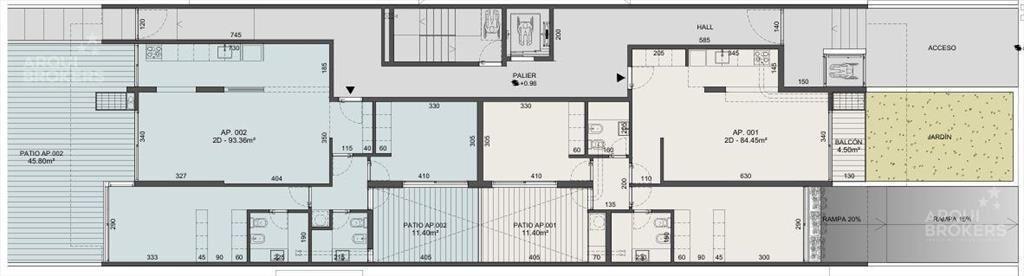 Apartamento de dos dormitorios en venta en Malvín - 902