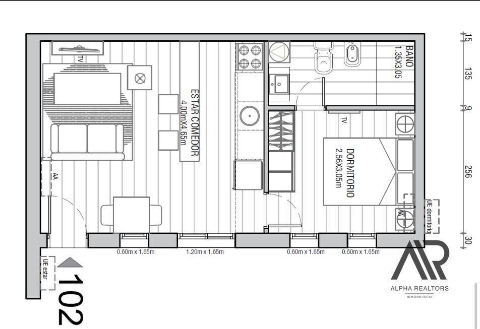 Apartamento en venta en Aguada