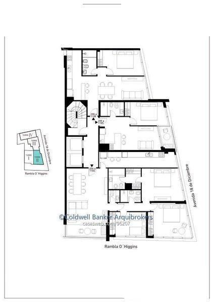 Apartamento de 1 dormitorio en venta en Malvín