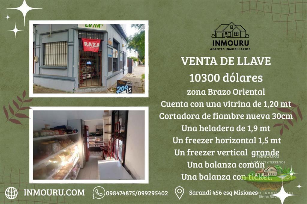 Venta de llave en Brazo Oriental