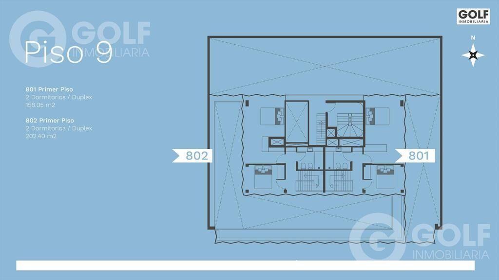Apartamento en venta de 2 dormitorios DÚPLEX en Barrio Sur