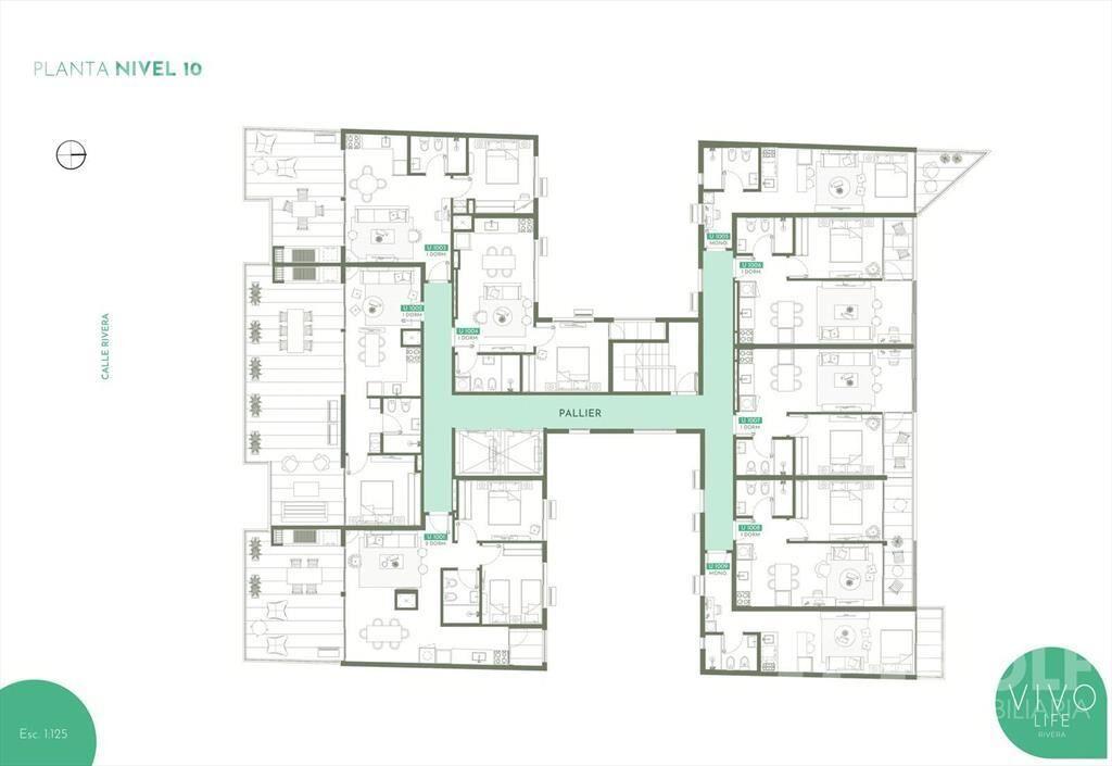VENTA DE APARTAMENTO DE 1 DORMITORIO EN CORDON