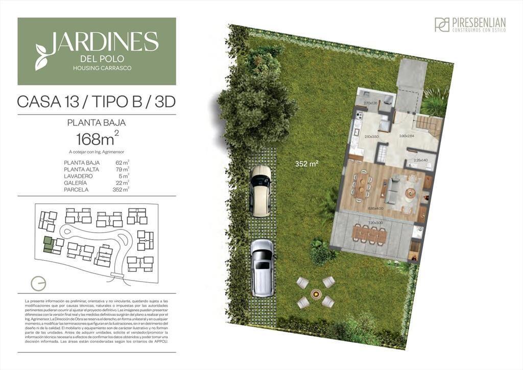 Venta Casa Duplex 3 Dormitorios en Carrasco Norte