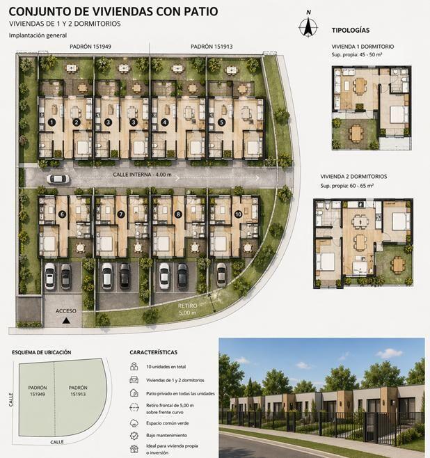 Terreno Pajas Blancas 1225 m² | Ideal inversores | Desarrol