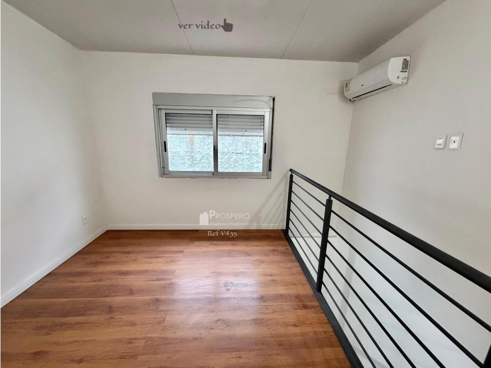 v435/4 alquiler duplex 1 dorm Cordon c/patio casi a estrenar