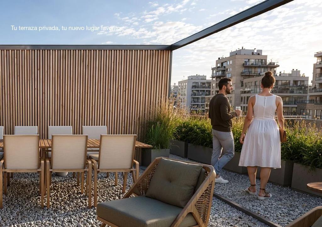 Venta de monoambiente en Born Village Jardín, la Blanqueada