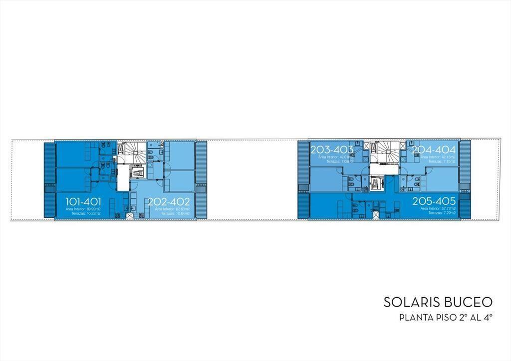 Venta Apartamento 2 Dormitorios en Buceo