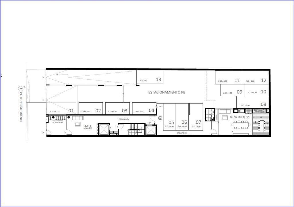 Apartamento de un dormitorio en venta en Cordón Sur - 602