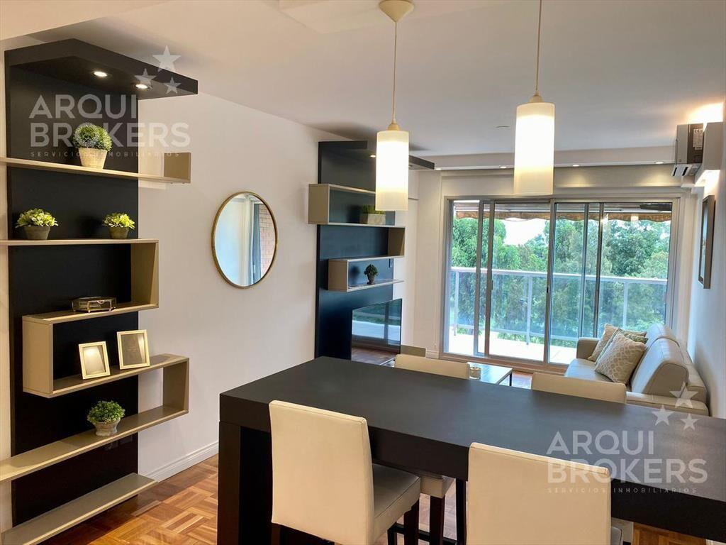 Alquiler apartamento dos dormitorios con muebles en Punta C