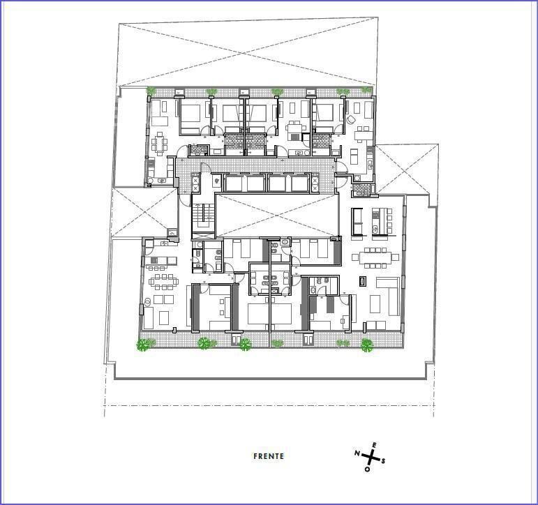Apartamento  de tres dormitorios en venta en Pocitos - 1101
