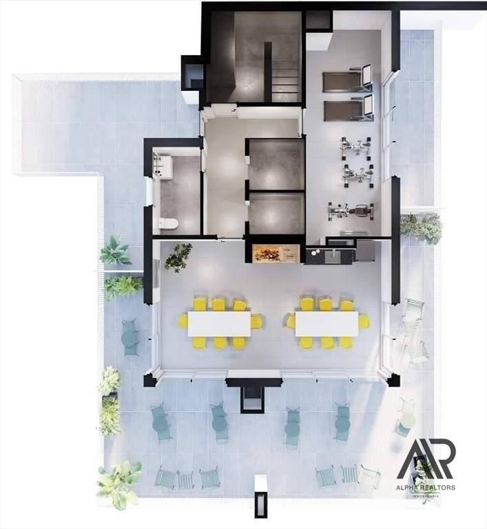 Apartamento de 1 dormitorio en Cordón sur