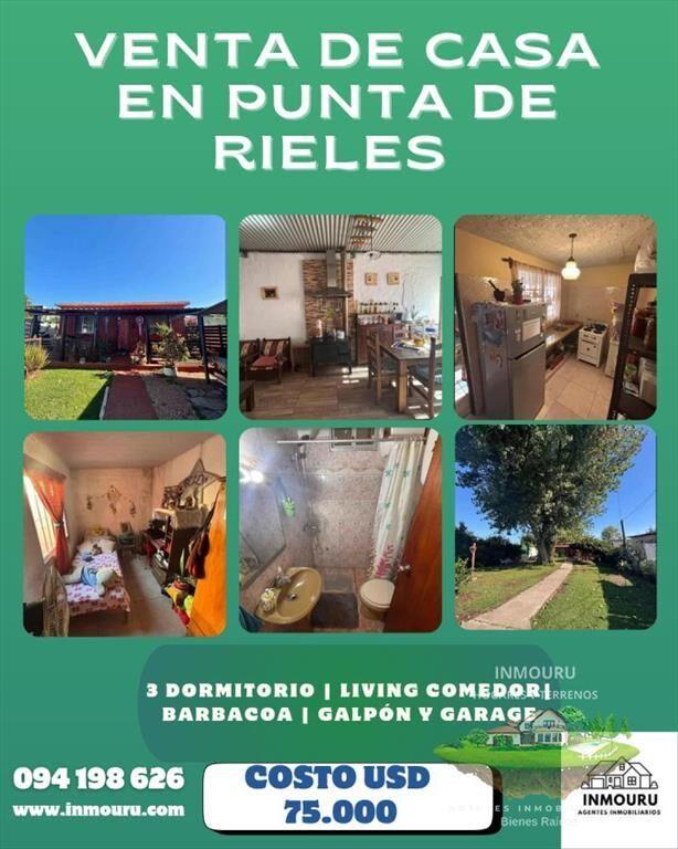 Venta de hermosa casa en Punta de Rieles