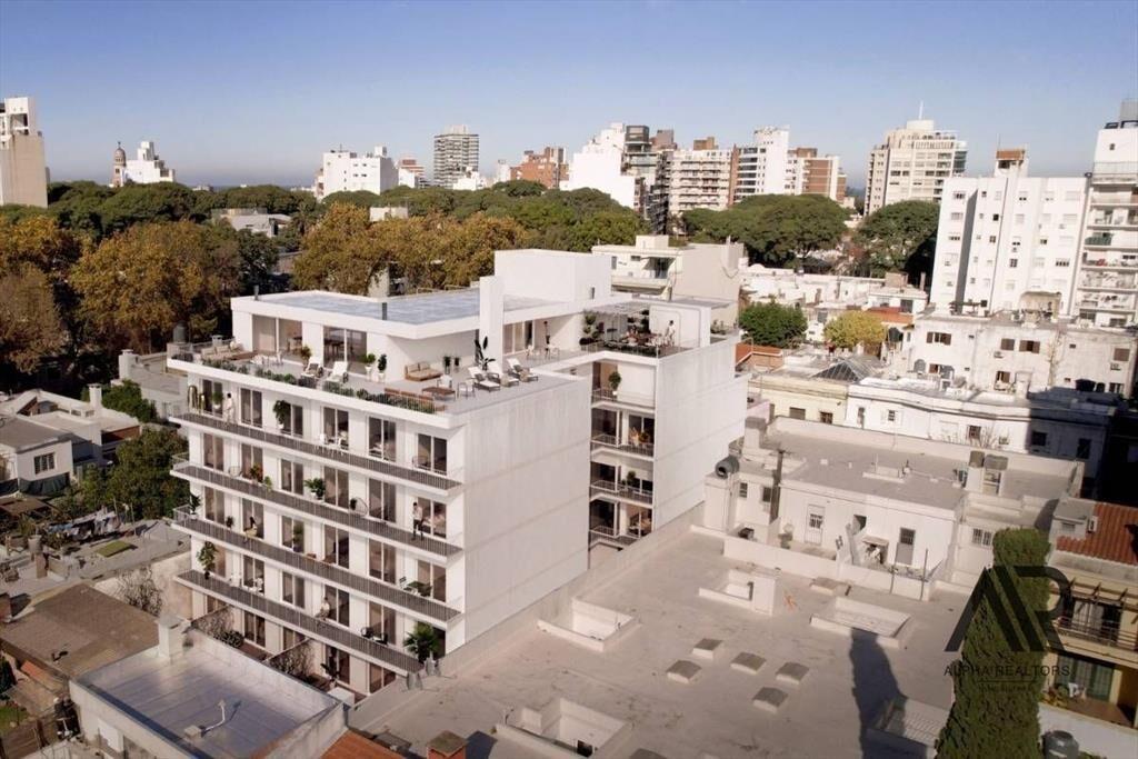 Apartamento 2 dormitorios al frente con terraza, en pozo...