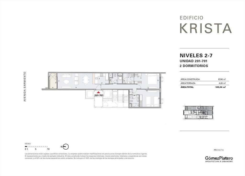 Apartamento en venta de 2 dormitorios en Punta Carretas
