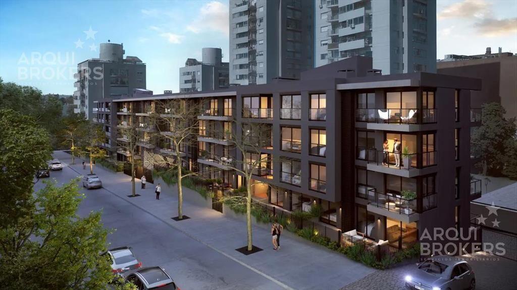 Venta de apartamento con renta de dos dormitorios en Tres C