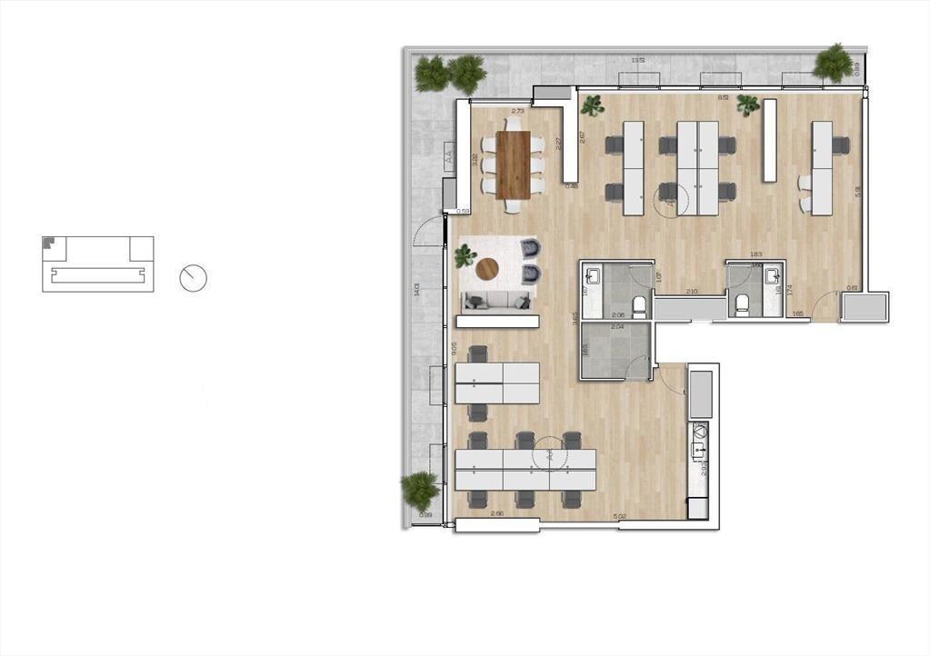 Venta oficina en Capurro - 1002b
