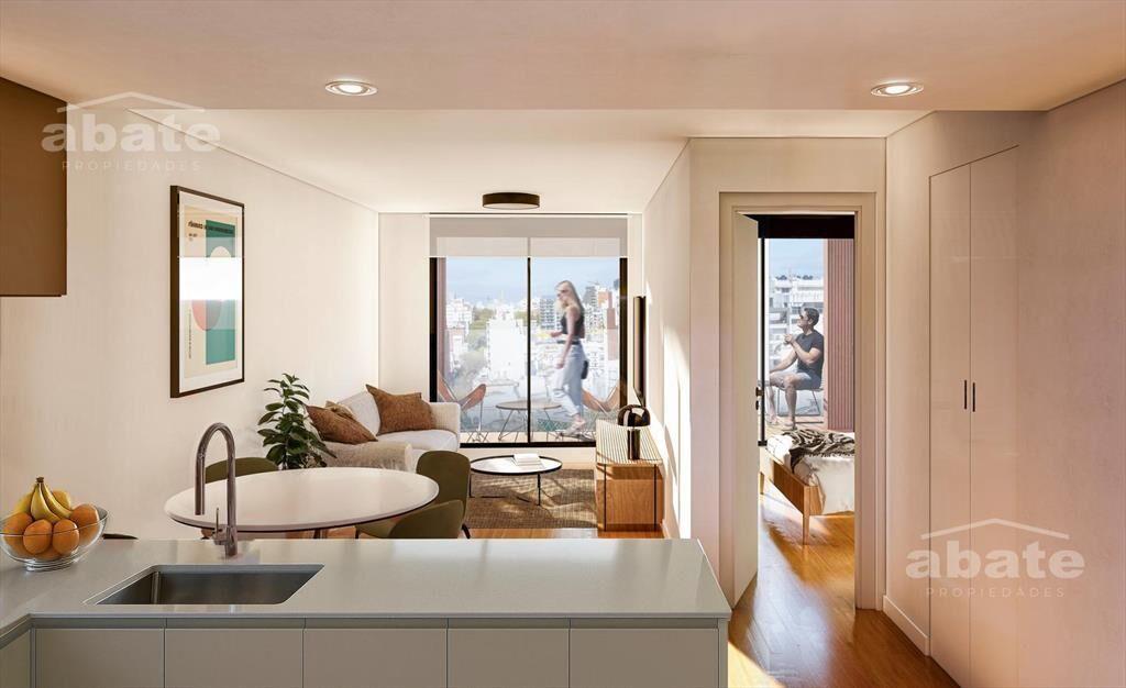 Venta apartamento 1 dormitorio con orientación Norte en Cor