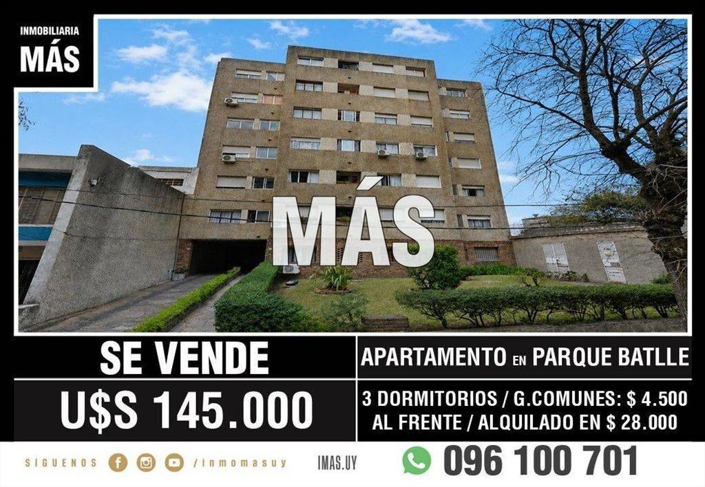 Apartamento Venta Parque Batlle Montevideo iMas.uy L *...