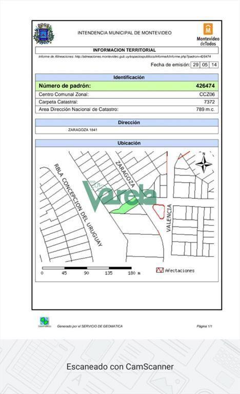 Venta terreno, Malvín Norte, 789 m2, ideal
