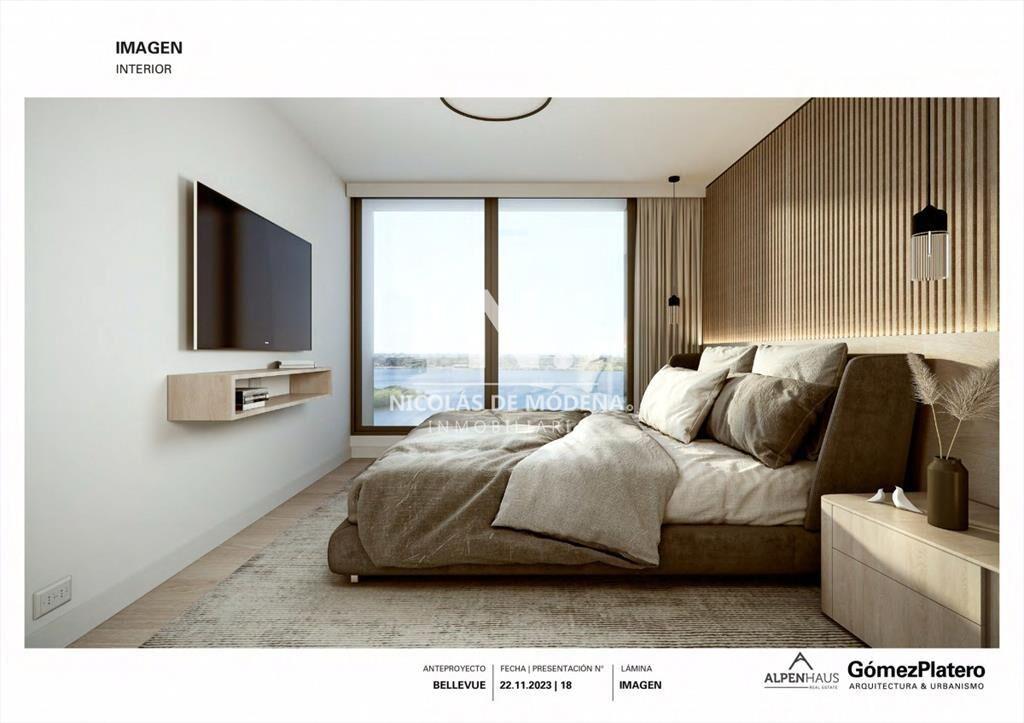 Venta Apartamento de 2 Dormitorios con vista al lago en Par