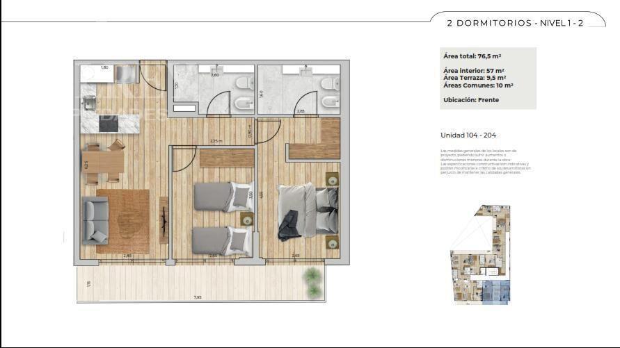 Venta Apartamento - Pocitos DELREY PROPIEDADES