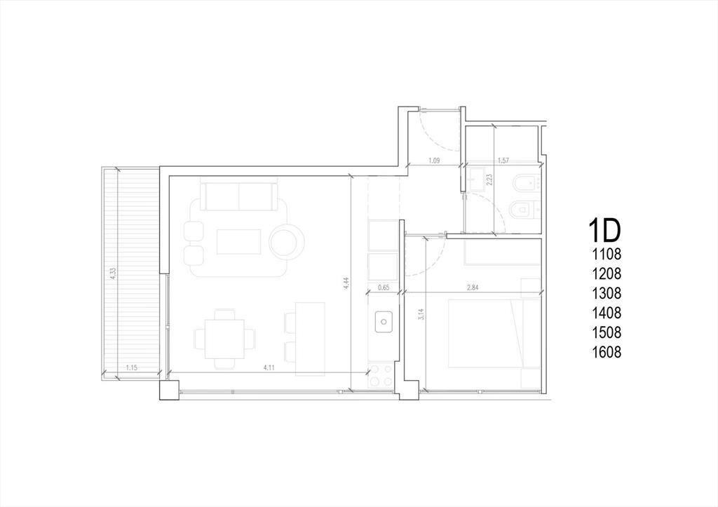 Venta Apartamento 1 Dormitorio en La Blanqueada, Montevideo
