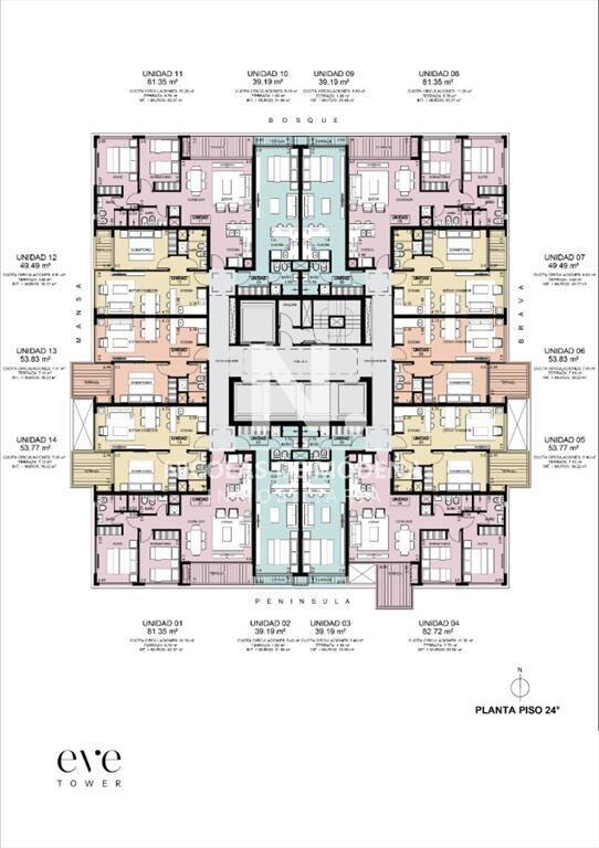 Pre lanzamiento - exclusiva torre a pasos del mar