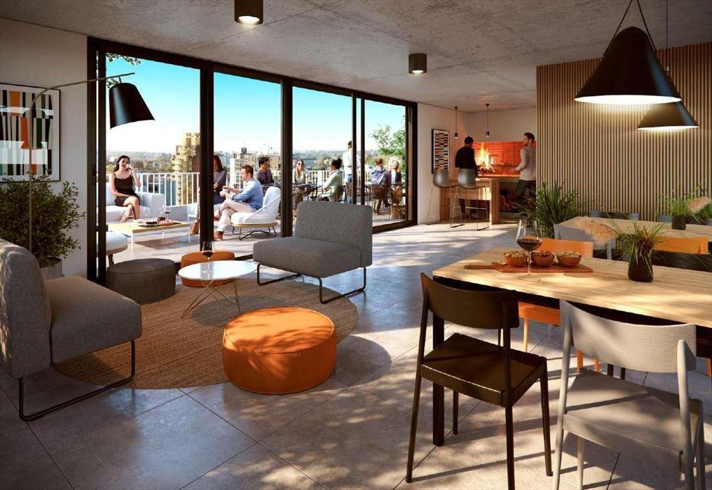 Venta apartamento monoambiente La Blanqueada Garden