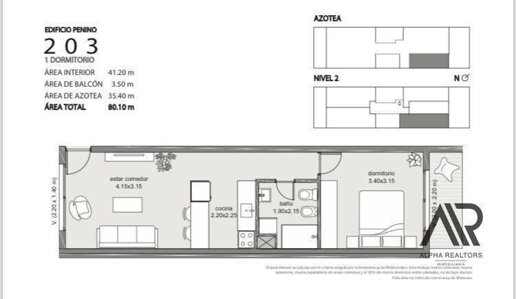Apartamento en venta en Unión