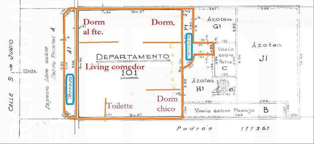ALQUILER VENTA BUCEO APTO 3 DORM 2 BAÑOS PARRILLERO