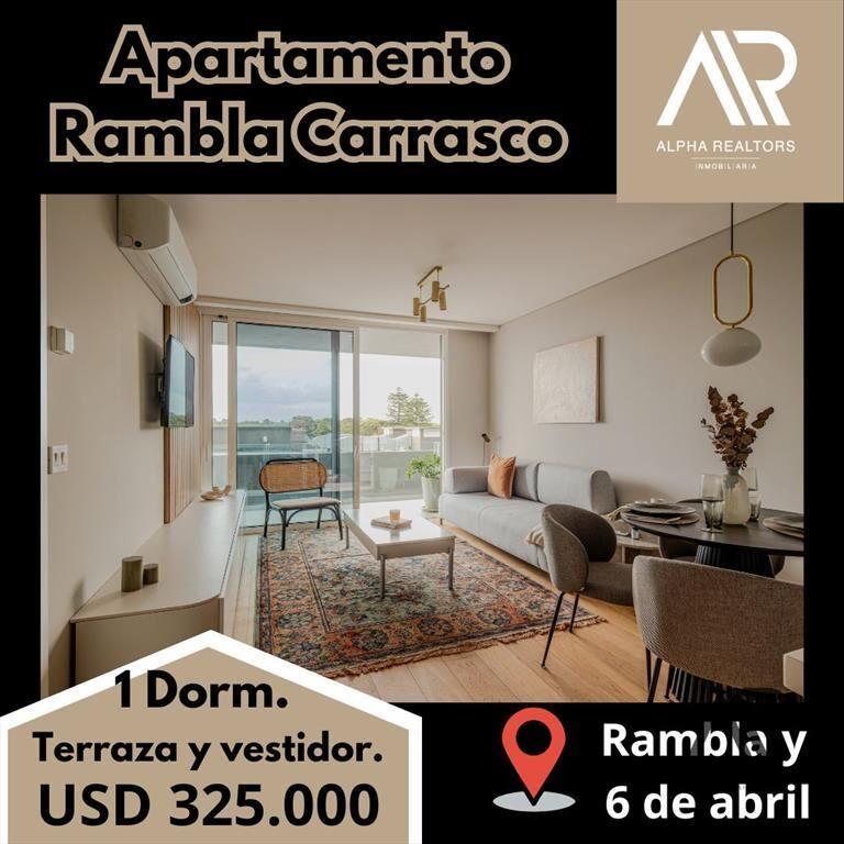 Apartamento 1 dorm. premium en venta en Carrasco
