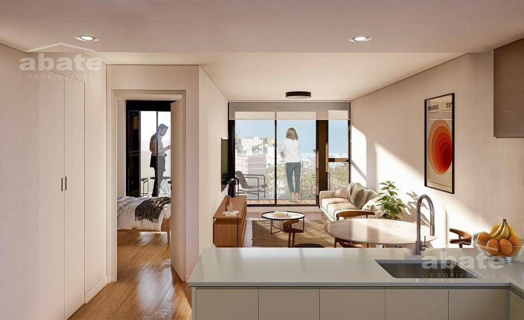 Venta apartamento 1 dormitorio con orientación Norte en Cor