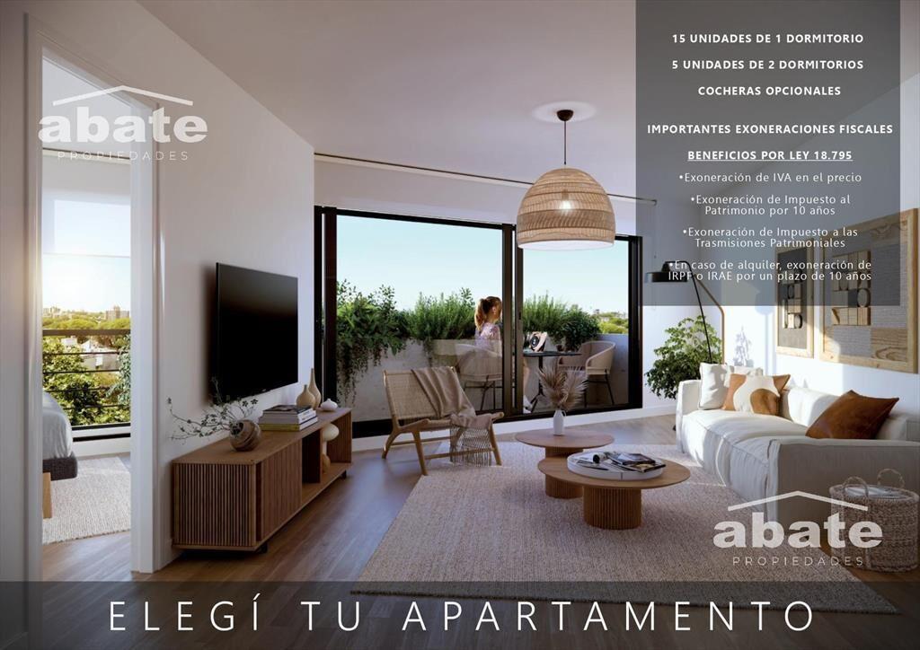 Venta apartamento 1 Dormitorio en La Comercial