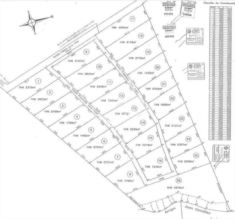 Terreno en Venta, Carmelo "Las perdices" C/amarre