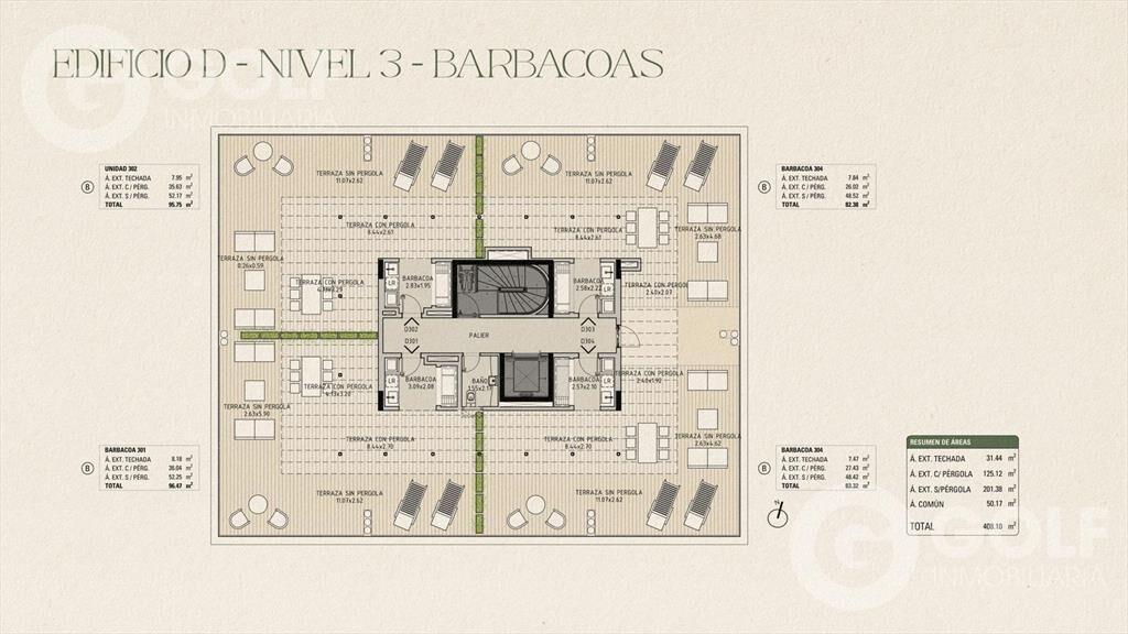 Venta apartamento dos dormitorios con rooftop en La Barra,