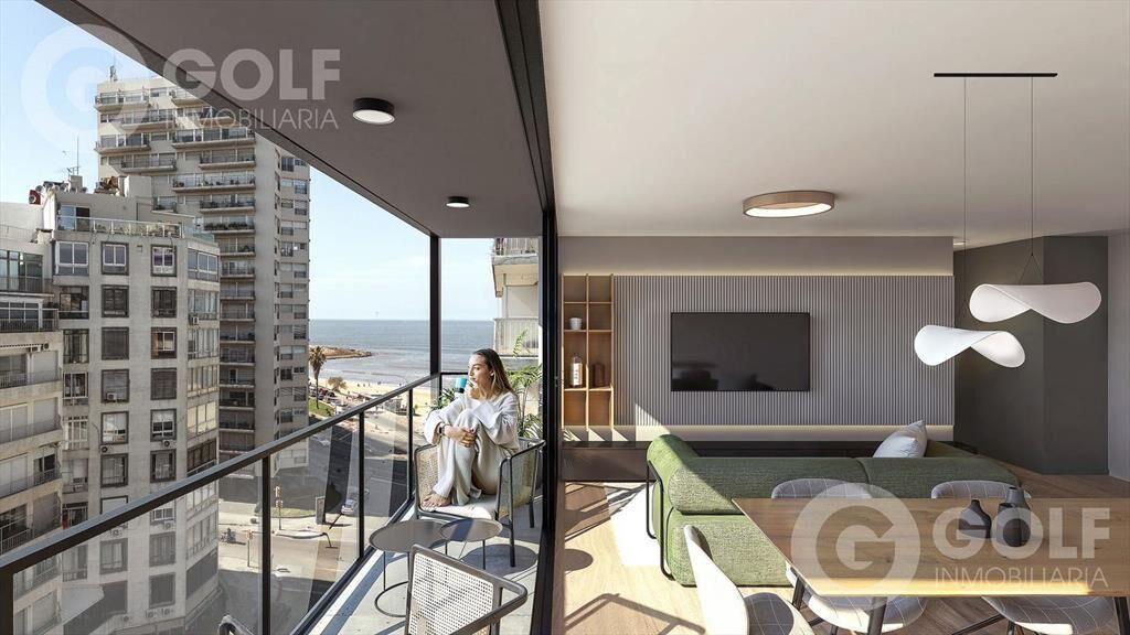 VENTA DE APARTAMENTO DE DOS DORMITORIOS EN POCITOS CON TERR