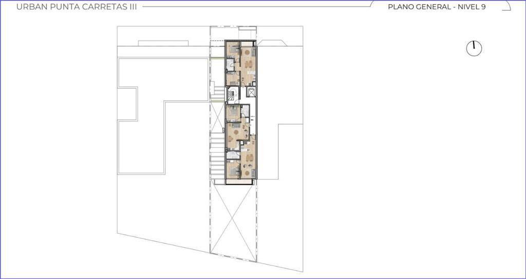 Venta apartamento un dormitorio en Punta Carretas - 704