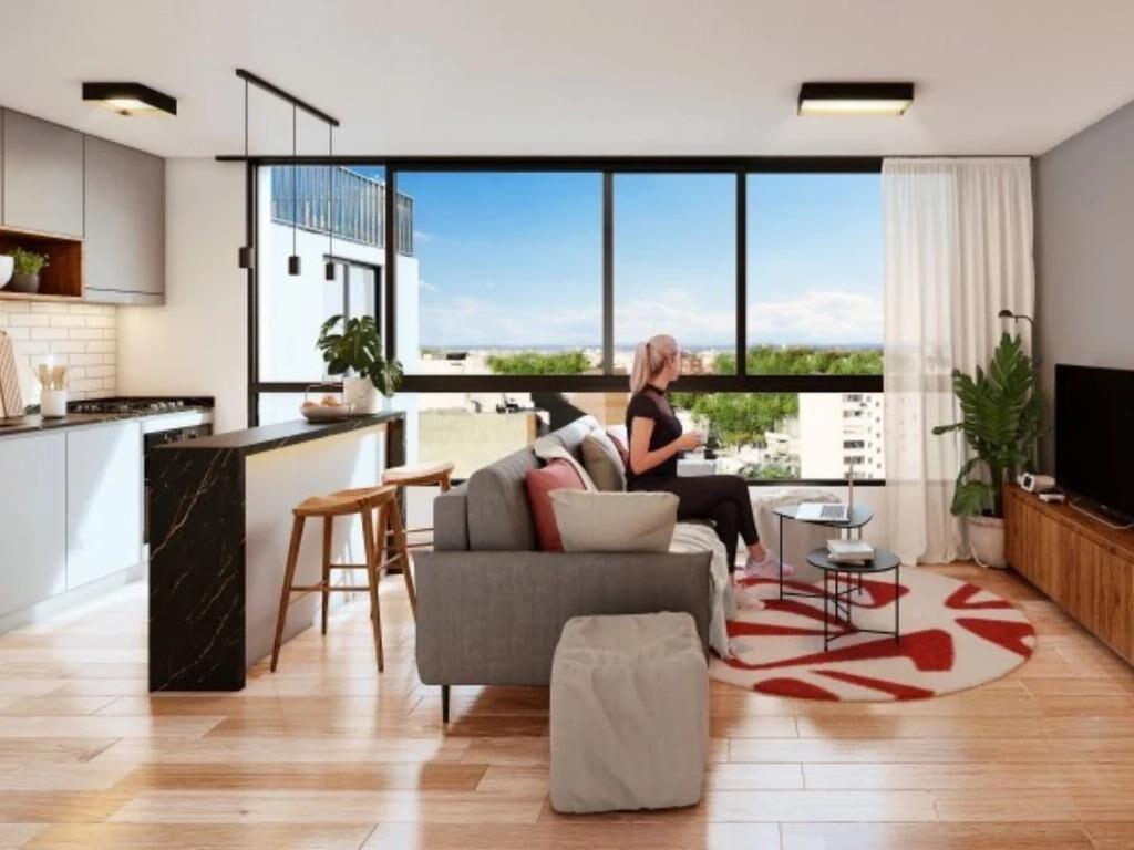 Venta de apartamento de 1 dormitorio en Yes Sarmiento, Parqu