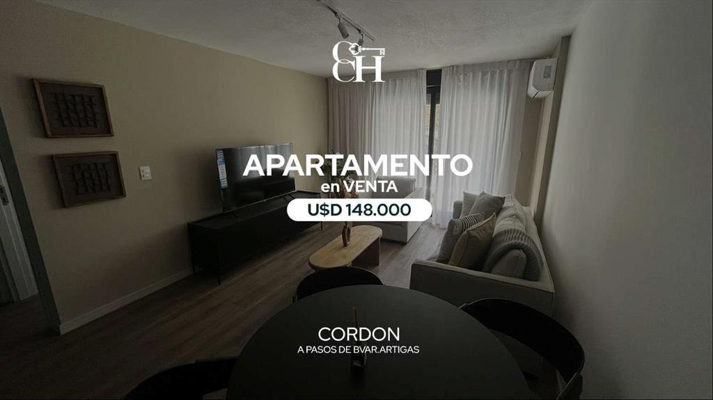 ¡VENTA DE APARTAMENTO 1 DORMITORIO A ESTRENAR YA EN CORDÓN!