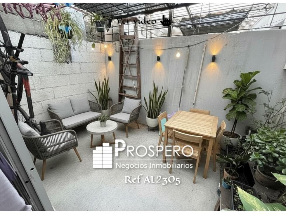 AL2305/1 Venta Casa 1dorm Brazo Oriental c/ Renta patio