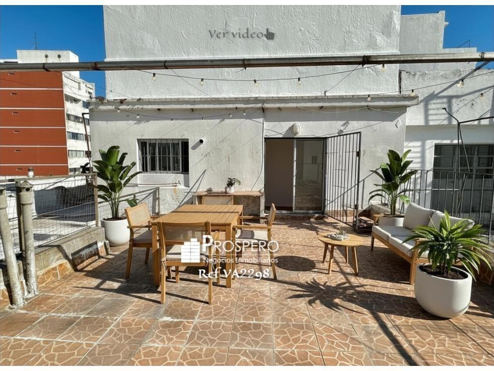 VA2298/1 venta apto 2 dorm Centro gran terraza