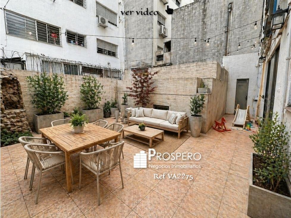 VA2275 venta apto 2 dorm centro patio cochera