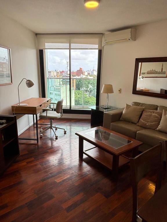 Torre Sabato, amoblado, piso alto, 1 Dorm, gym, sauna, pisc